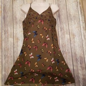1 HOUR SALE! Abercrombie delicate butterfly dress